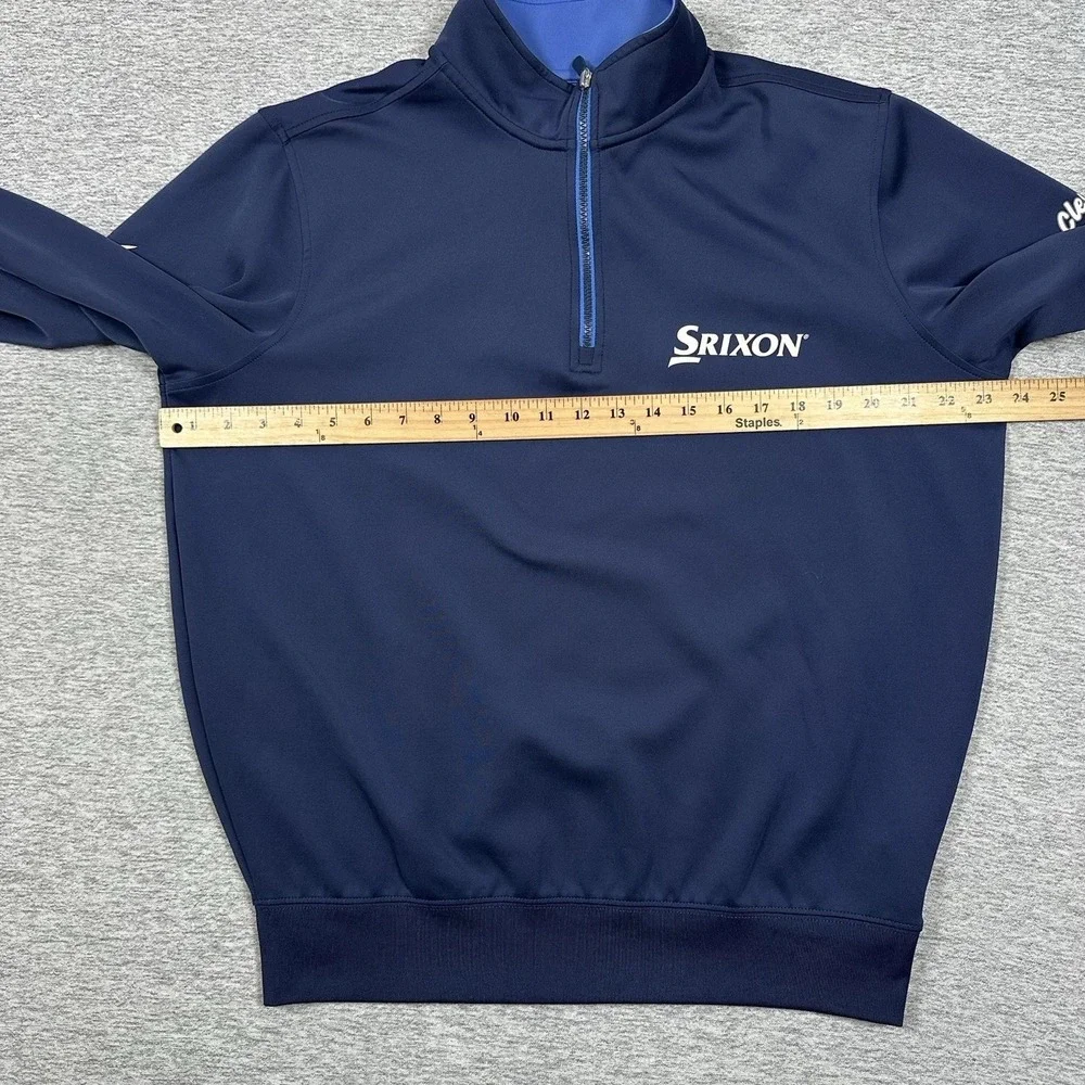 Fairway & Greene F&G Tech Pullover Men Medium Blue Srixon Cleveland Golf Stretch